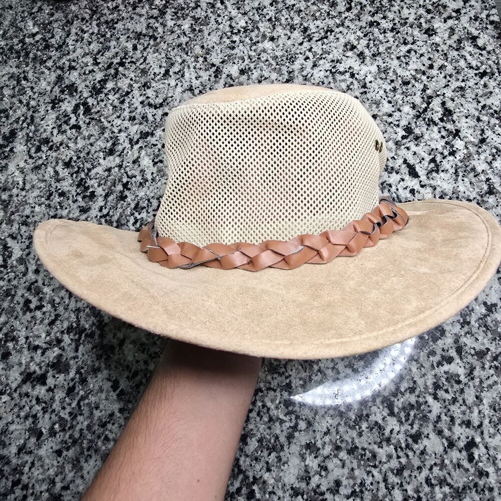 Scala Authentic Men's 2XL Mesh Wide Brim Outback Soaker Hat